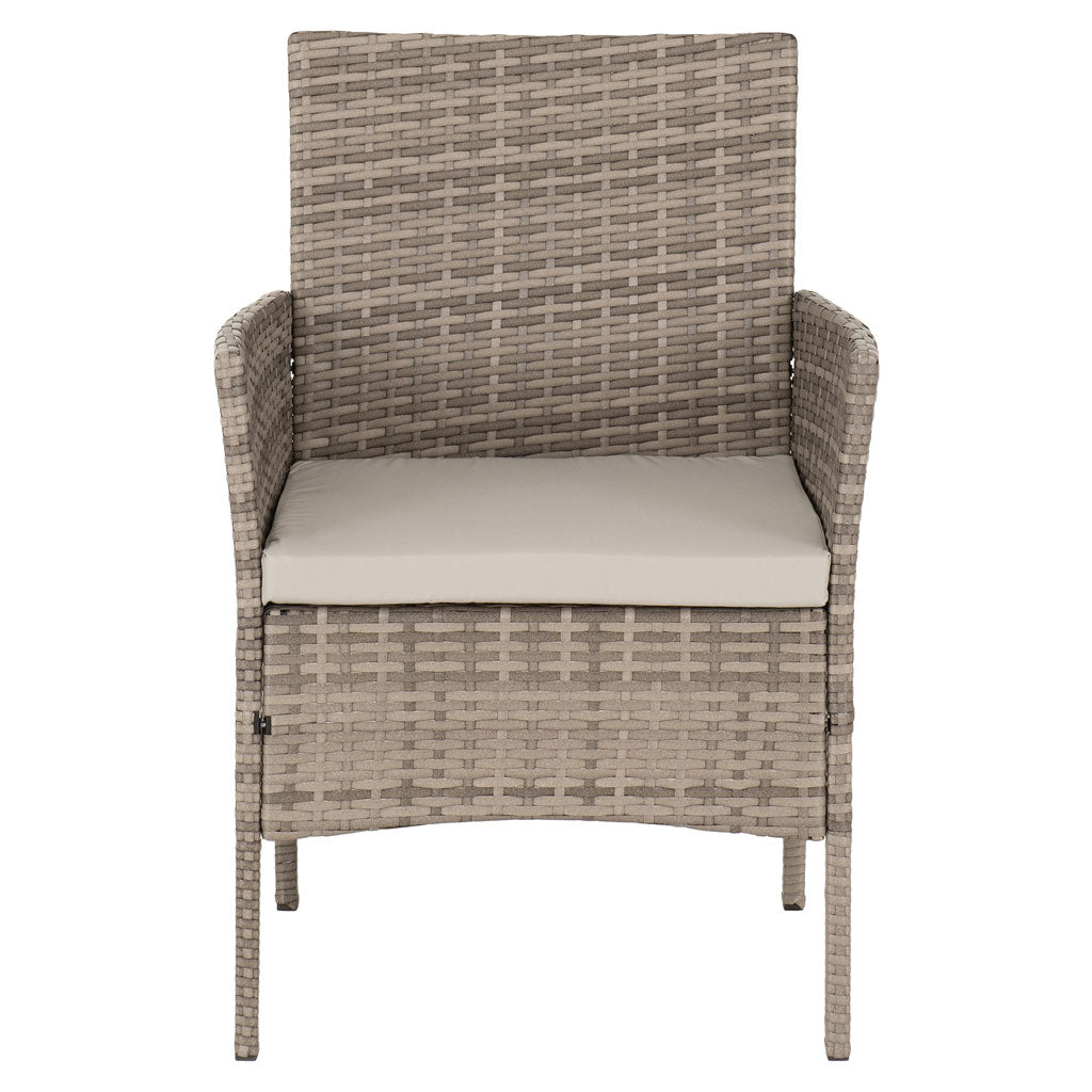 Rattan Garden Set 4 Piece - Willow