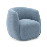 Sherpa Fabric Tub Chair - Clay