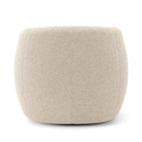 Sherpa Fabric Tub Chair - Clay
