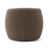 Sherpa Fabric Tub Chair - Clay