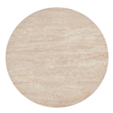 Sintered Stone Coffee And End Table in Round - Luna