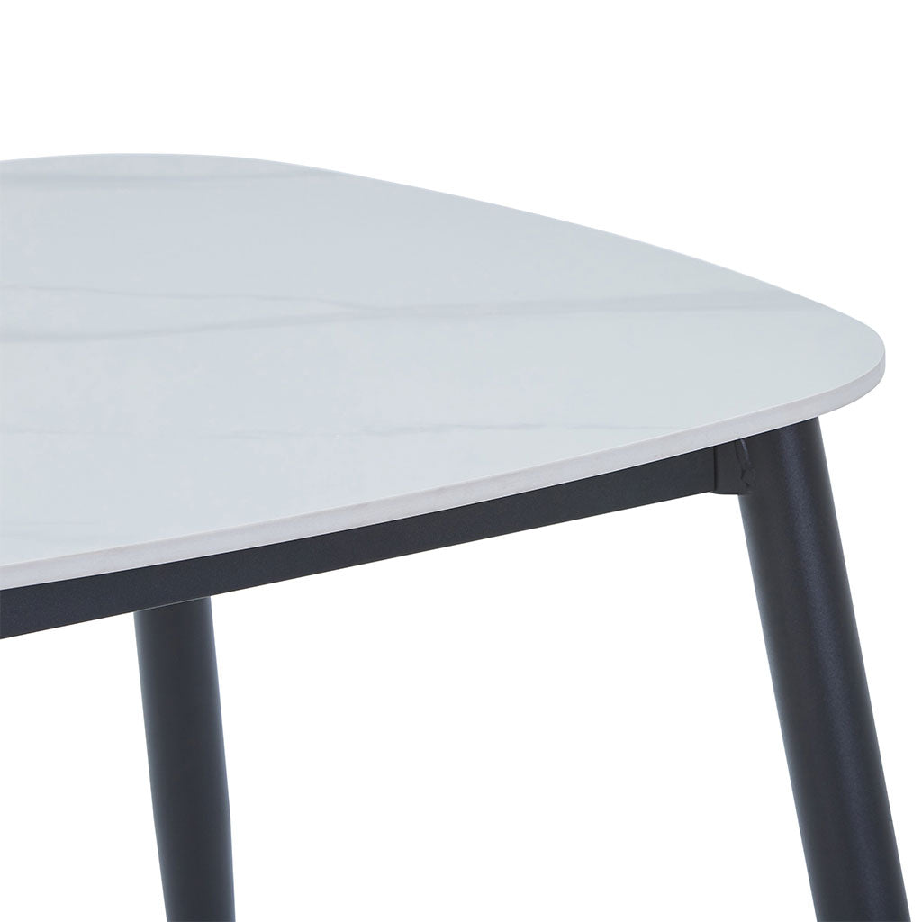 Sintered Stone Dining Table for 2 People Square - Aspen