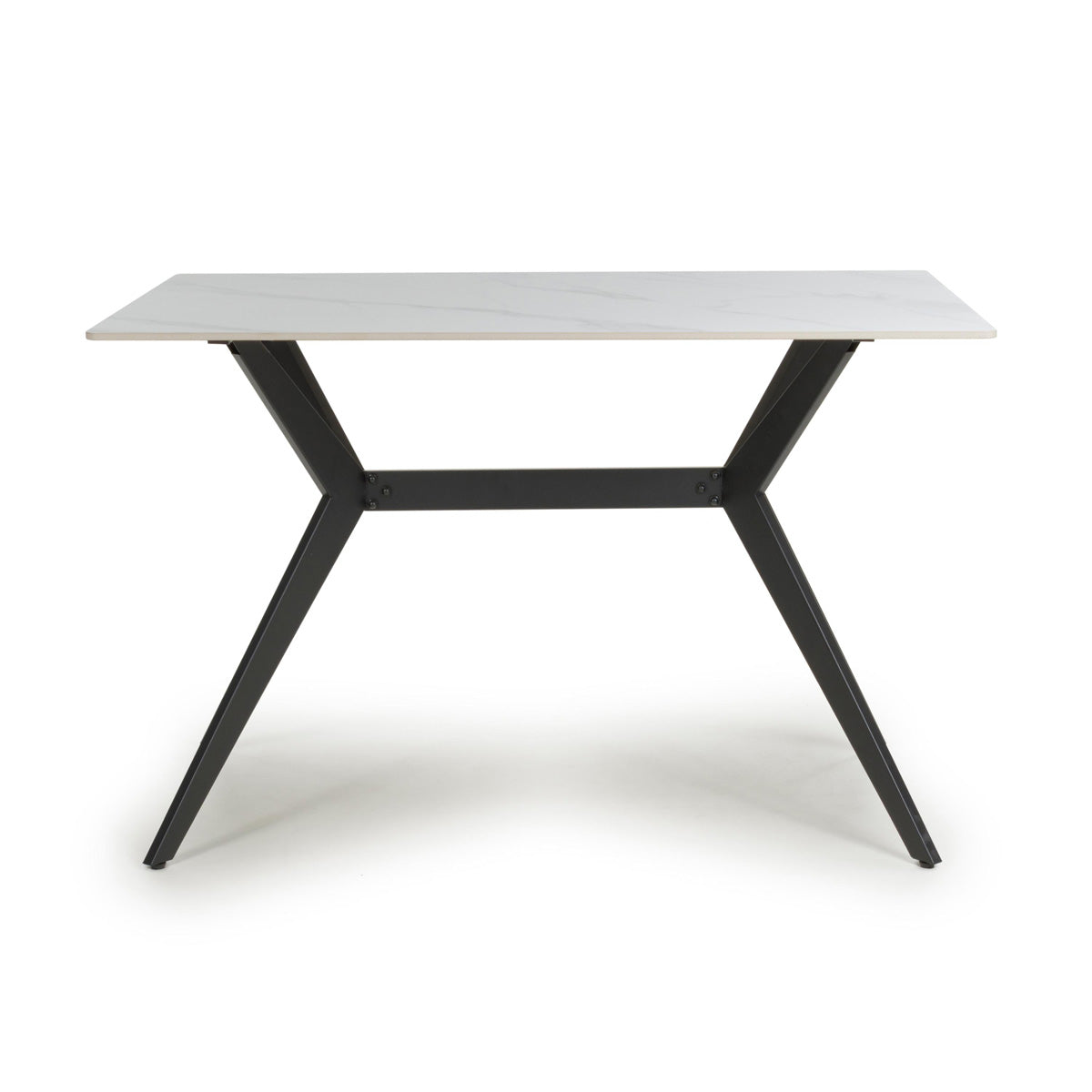 Sintered Stone Dining Table for 4 People 120cm Wide Rectangular - Timor