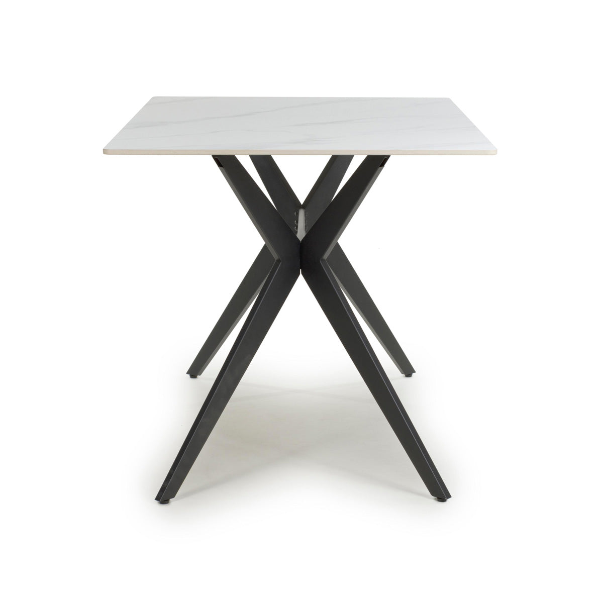 Sintered Stone Dining Table for 4 People 120cm Wide Rectangular - Timor