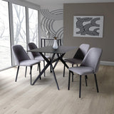 Sintered Stone Dining Table for 4 People 120cm Wide Rectangular - Timor
