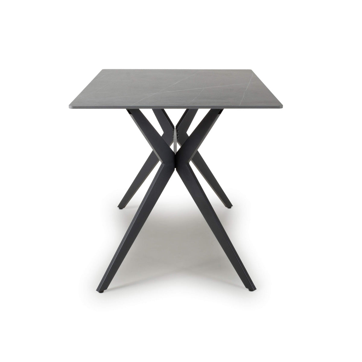 Sintered Stone Dining Table for 4 People 120cm Wide Rectangular - Timor