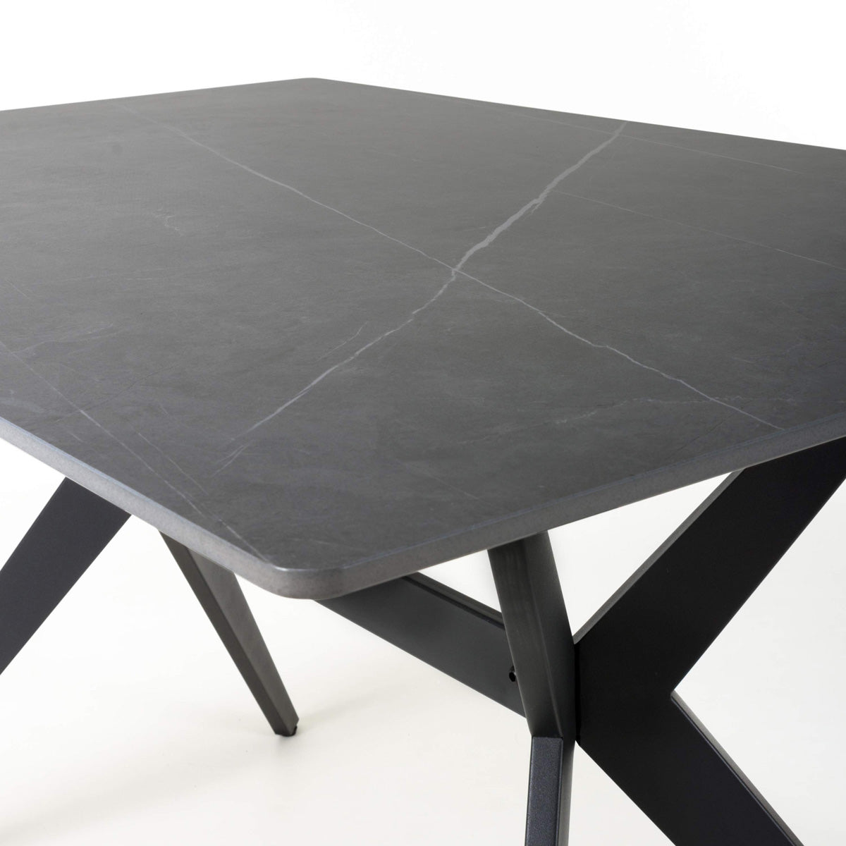 Sintered Stone Dining Table for 4 People 120cm Wide Rectangular - Timor