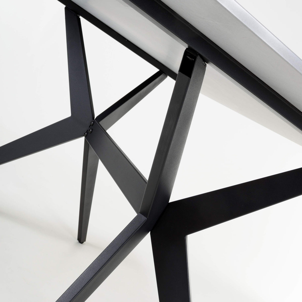 Sintered Stone Dining Table for 4 People 120cm Wide Rectangular - Timor