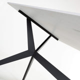Sintered Stone Dining Table for 4 People 120cm Wide Rectangular - Timor