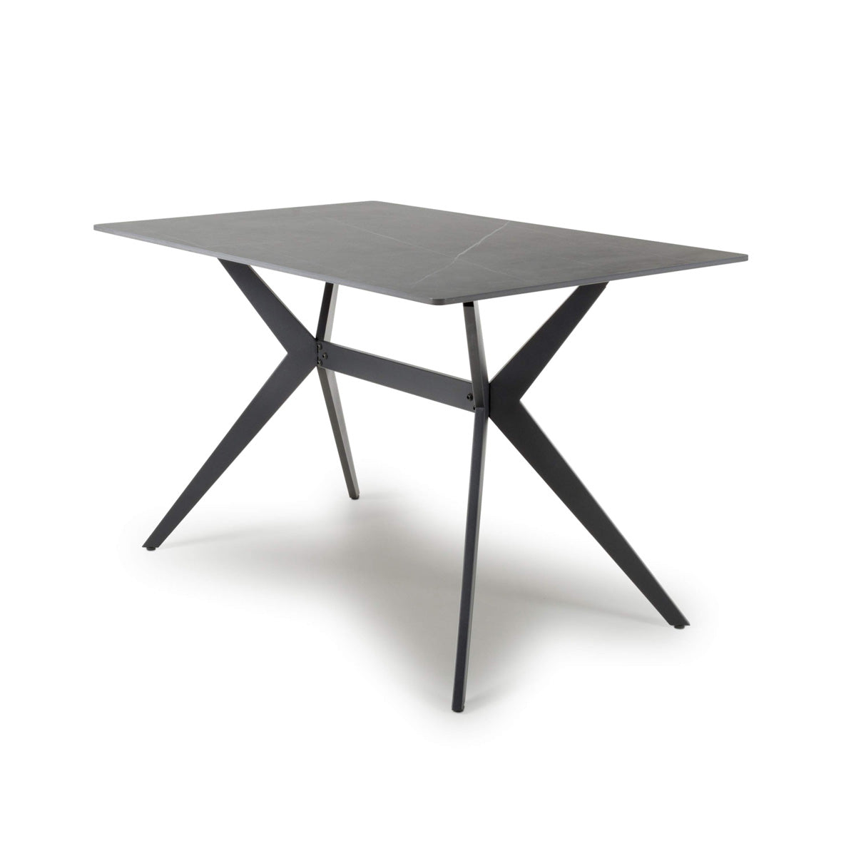Sintered Stone Dining Table for 4 People 120cm Wide Rectangular - Timor