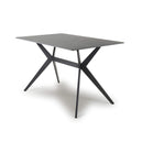 Sintered Stone Dining Table for 4 People 120cm Wide Rectangular - Timor