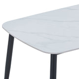 Sintered Stone Dining Table for 4 People Rectangular - Aspen