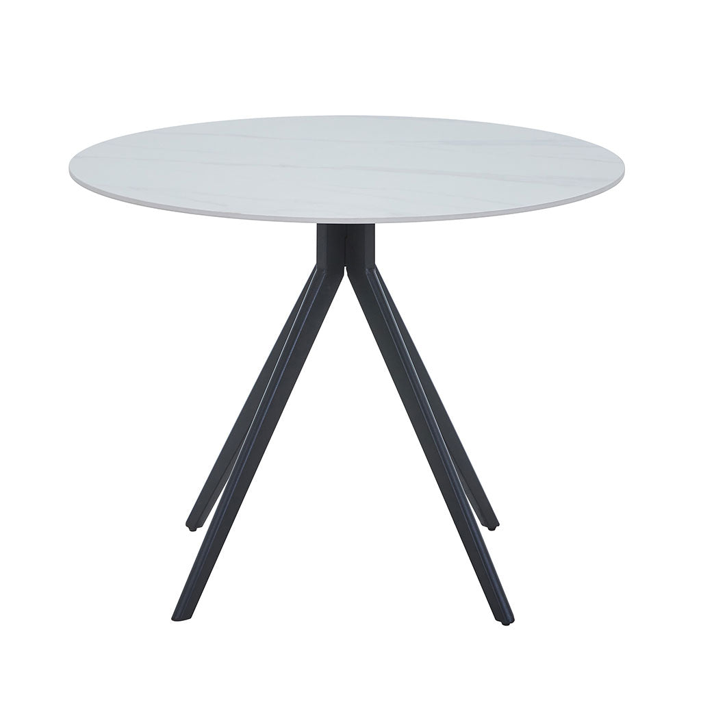 Sintered Stone Dining Table for 4 People Round - Aspen