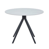 Sintered Stone Dining Table for 4 People Round - Aspen