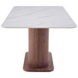 Sintered Stone Dining Table in Rectangular for 6 People - Eleanor