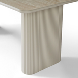 Sintered Stone Dining Table in Rectangular for 6 to 8 People - Marlow