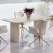 Sintered Stone Dining Table 180cm Wide in Rectangular for 6 to 8 People - Marlow