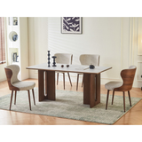 Sintered Stone Dining Table in Rectangular for 6 to 8 People - Rinato