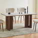 Sintered Stone Dining Table 180cm Wide in Rectangular for 6 to 8 People - Rinato