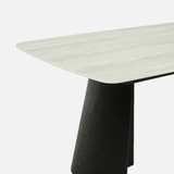 Sintered Stone Dining Table in Rectangular for 6 to 8 People - Silvia