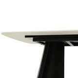 Sintered Stone Dining Table in Rectangular for 6 to 8 People - Silvia