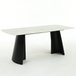 Sintered Stone Dining Table 180cm Wide in Rectangular for 6 to 8 People - Silvia
