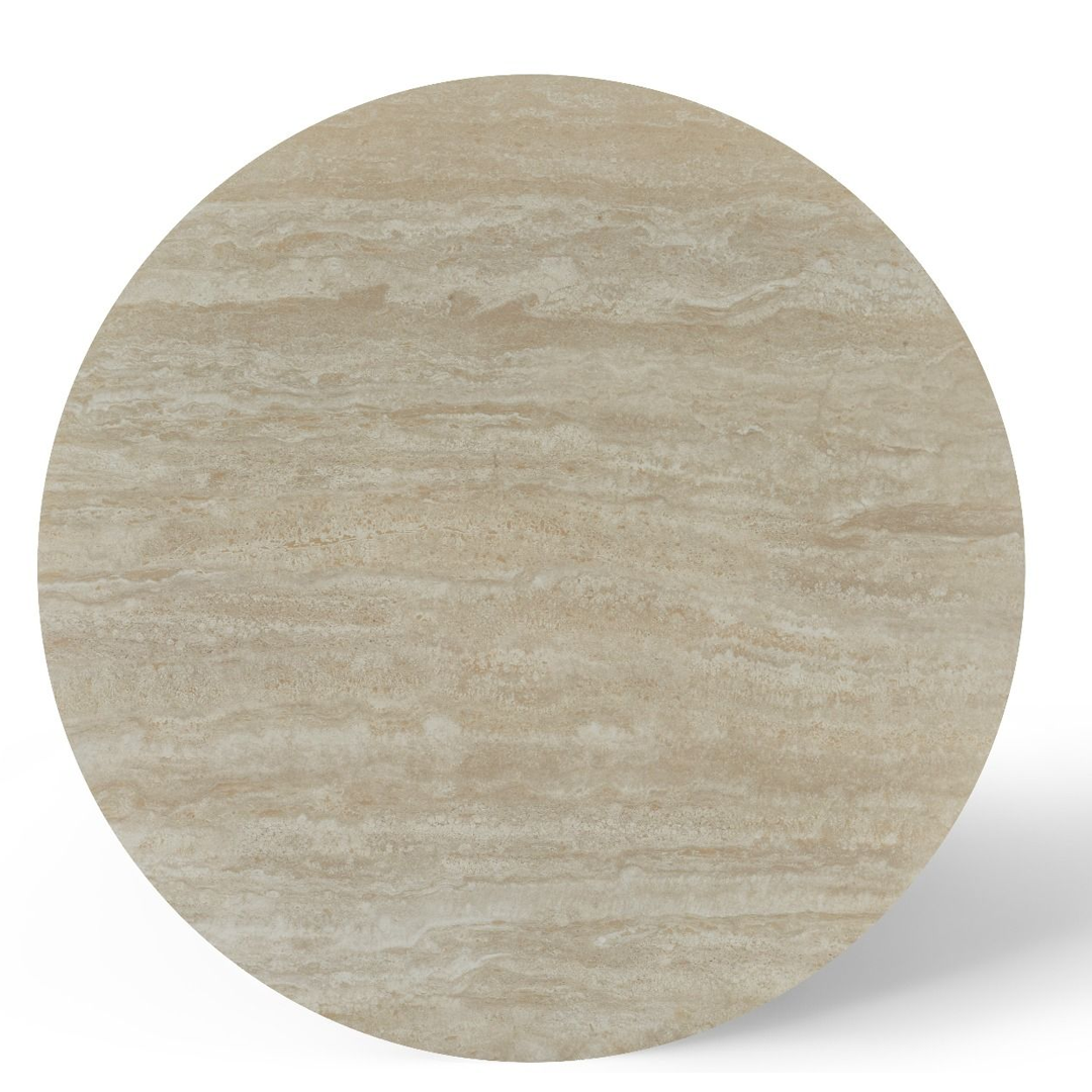 Sintered Stone Dining Table in Round for 4 People - Casa