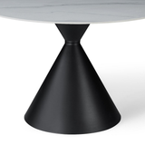Sintered Stone Dining Table in Round for 4 People - Casa