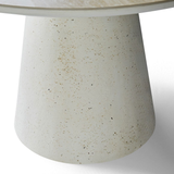 Sintered Stone Dining Table in Round for 4 People - Stratos
