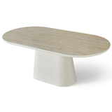 Sintered Stone Dining Table Large in Oval for 6 to 8 People - Celine