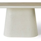 Sintered Stone Dining Table Large in Oval for 6 to 8 People - Celine