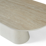Sintered Stone Dining Table Small in Oval for 4 to 6 People - Celine