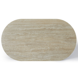 Sintered Stone Dining Table Small in Oval for 4 to 6 People - Celine