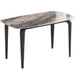 Sintered Stone Top Modern Kitchen Dining Table Rectangular for 4 People - Velmora