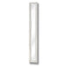 Small Space Wall Mirror Narrow In Antique White Wooden Frame - Bradford