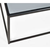 Smoked Glass Coffee Table Rectangular - Chicago