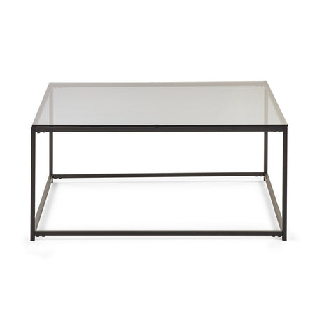Smoked Glass Coffee Tables Square - Chicago