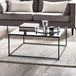 Smoked Glass Coffee Tables Square - Chicago