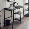 Smoked Glass Desk for Home And Office Desk - Chicago
