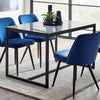 Smoked Glass Dining Table for 4 People - Chicago