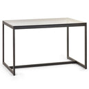 Smoked Glass Dining Table for 4 People - Chicago