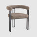 Soft Weave Fabric Dining Chairs 52cm Wide in Set Of 2 - Bloom