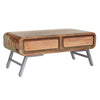 Solid Hardwood Coffee Table With 2 Drawers - Aspen