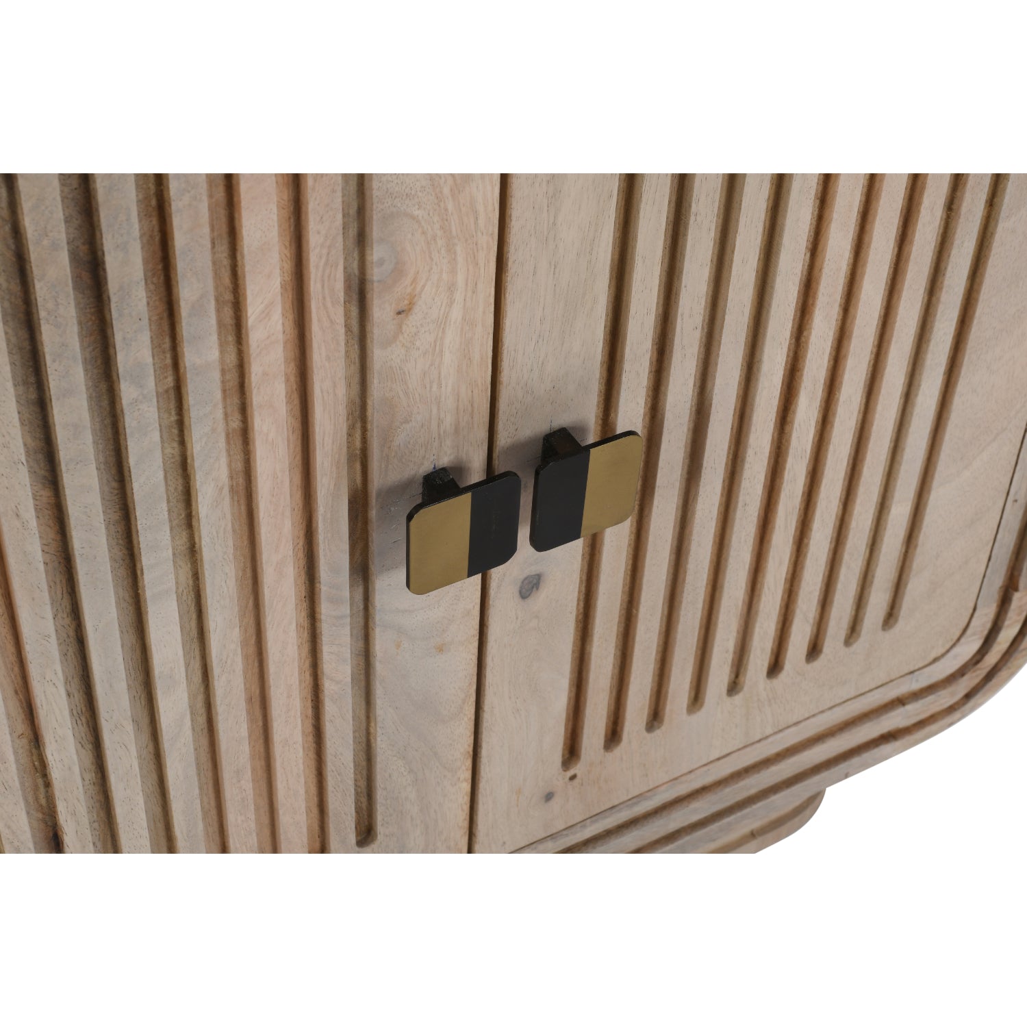 Solid Hardwood Storage Cabinet With 2 Doors - Hudson
