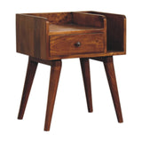 Solid Mango Wood Bedside Cabinet Collective - Birmingham