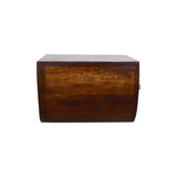 Solid Mango Wood Bedside Cabinet Crescent And Floating - Birmingham
