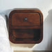 Solid Mango Wood Bedside Cabinet Wall Mounted With 1 Drawer - Exeter