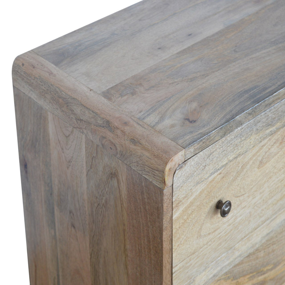 Solid Mango Wood Chest Of 3 Drawers - Coventry