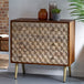 Solid Mango Wood Chest Of 4 Drawers - Edison