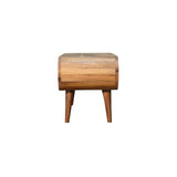 Solid Mango Wood Coffee Table in Nordic Style - Amaya